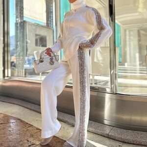 Women Elegant Pant Sets Two Piece